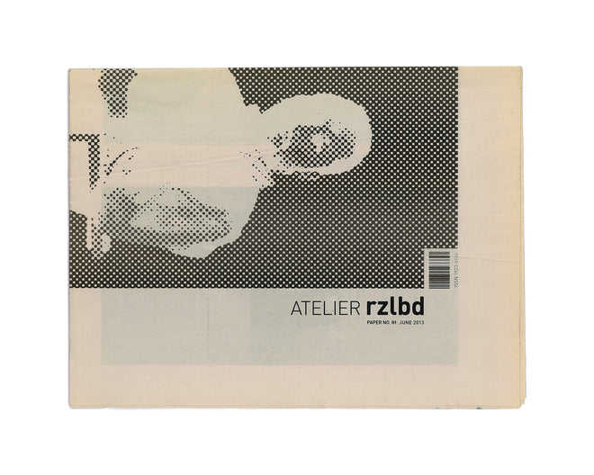 Front Cover of RZLBD Paper No. 1 Newsprint Brochure